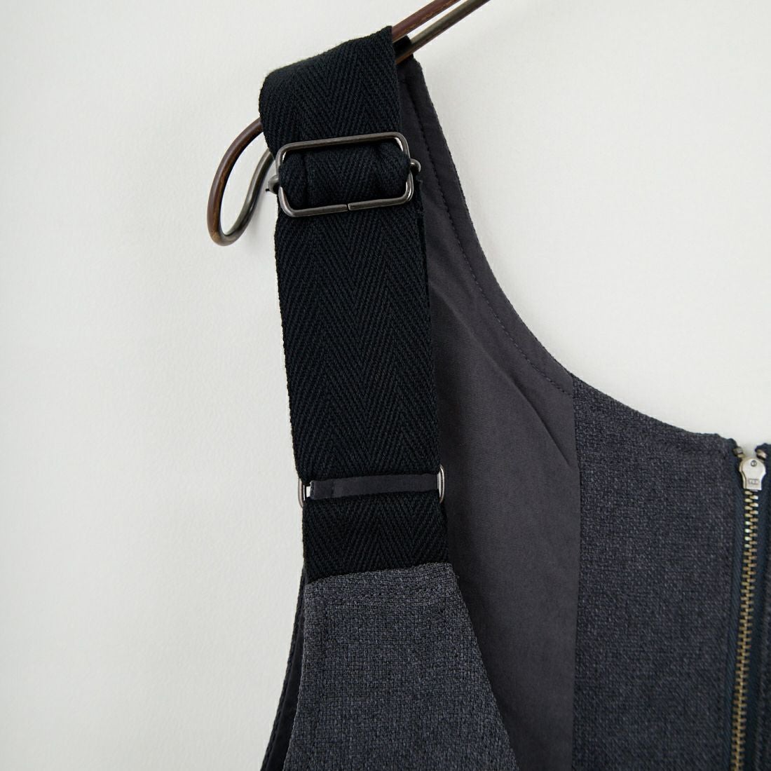 ANTGAUGE [アントゲージ] ルーズストレートサロペット [C2369] 25 ﾁｬｺｰﾙ