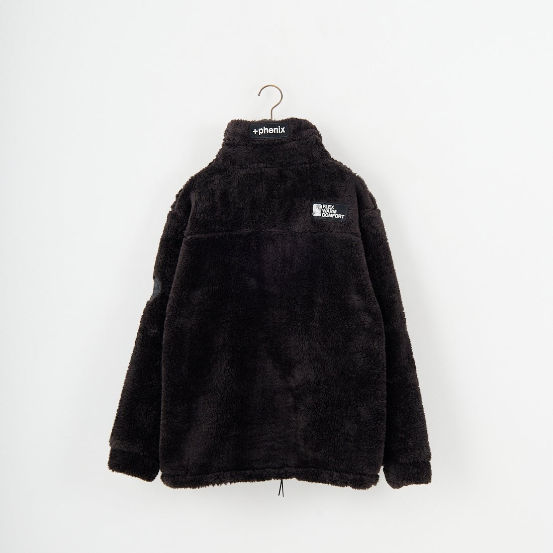 +phenix [プラスフェニックス] ボア フリースジャケット [POO-25083IN-JF] BLACK
