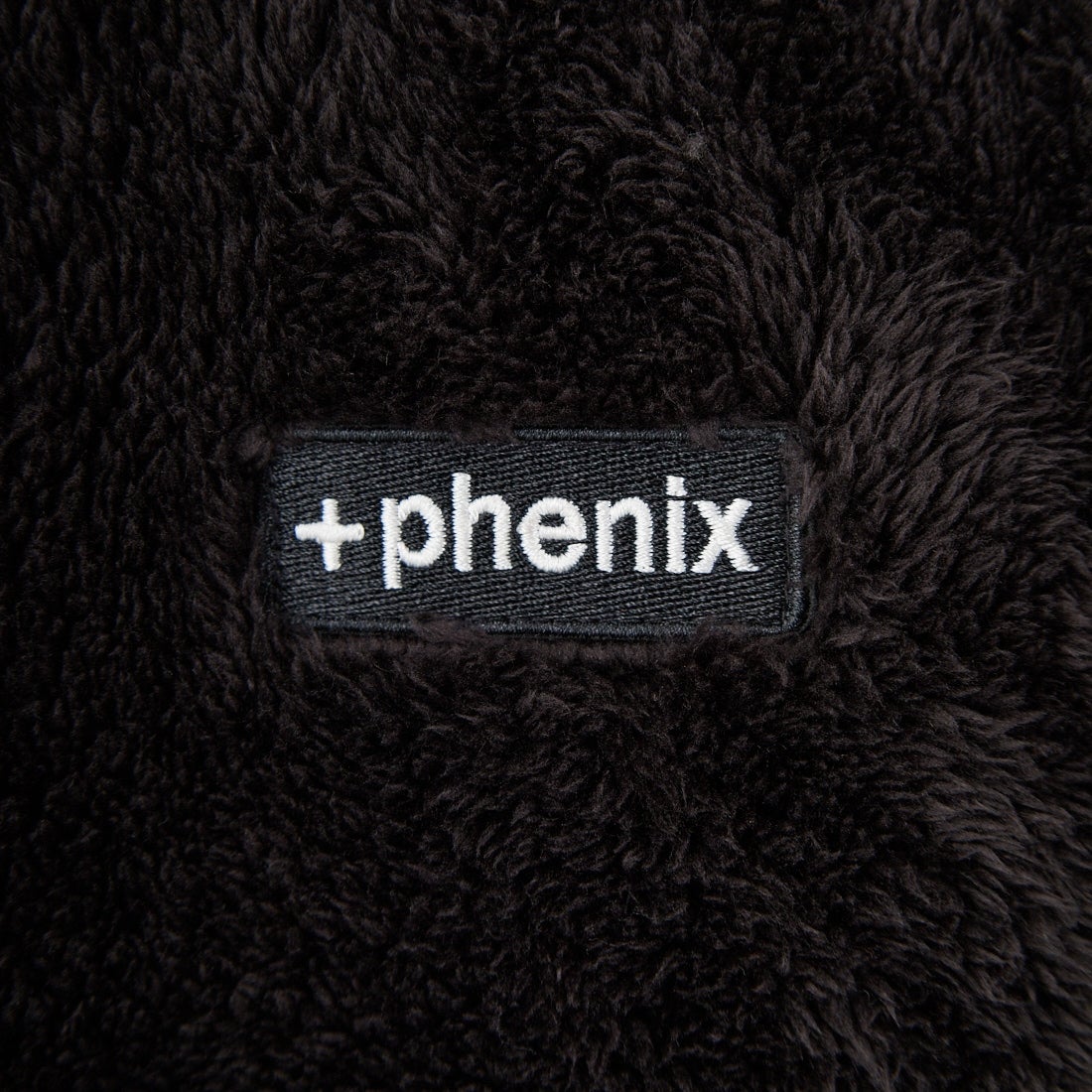 +phenix [プラスフェニックス] ボア フリースジャケット [POO-25083IN-JF] BLACK