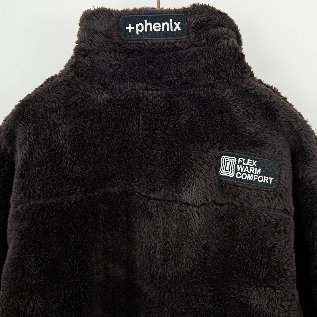 +phenix [プラスフェニックス] ボア フリースジャケット [POO-25083IN-JF] BLACK