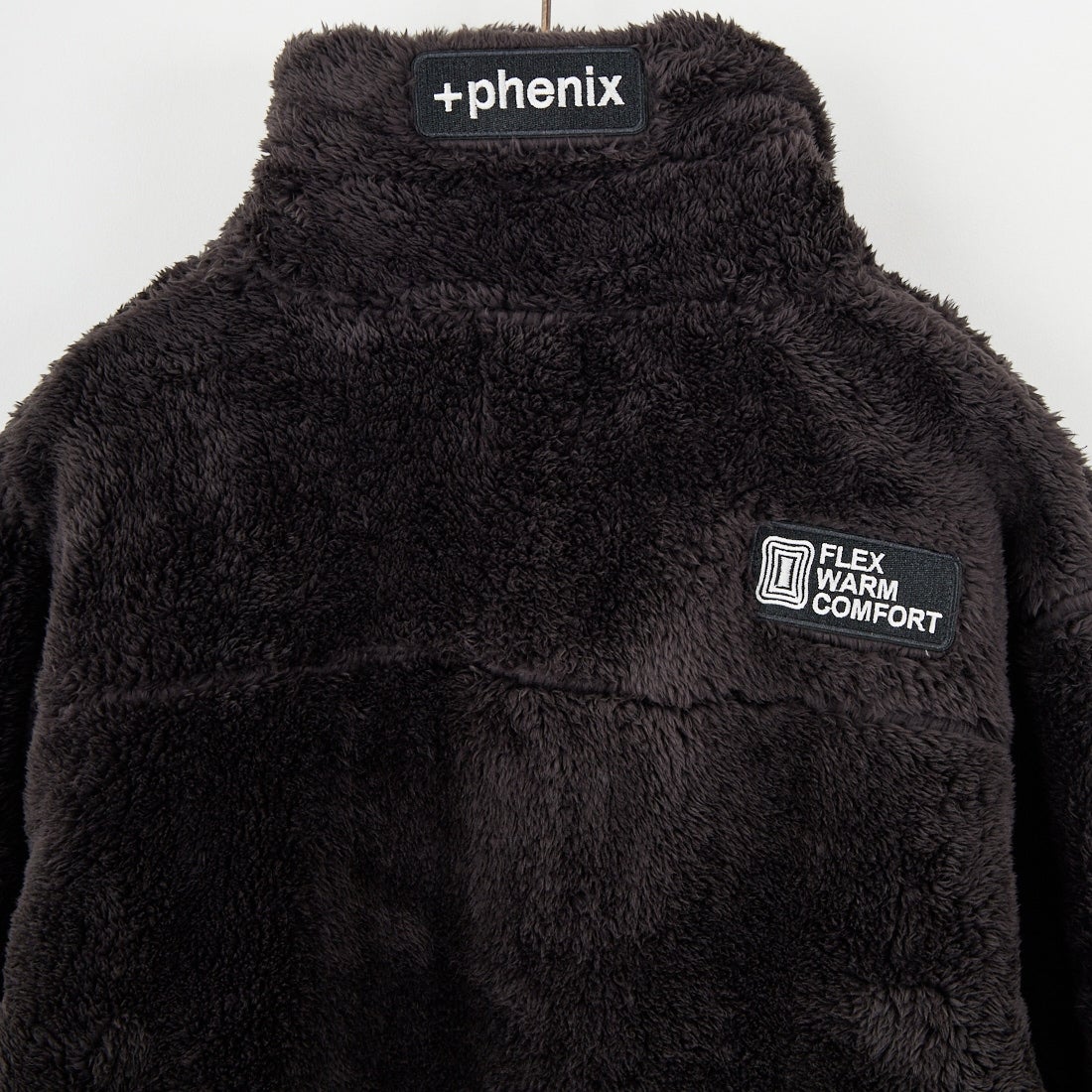 +phenix [プラスフェニックス] ボア フリースジャケット [POO-25083IN-JF] BLACK