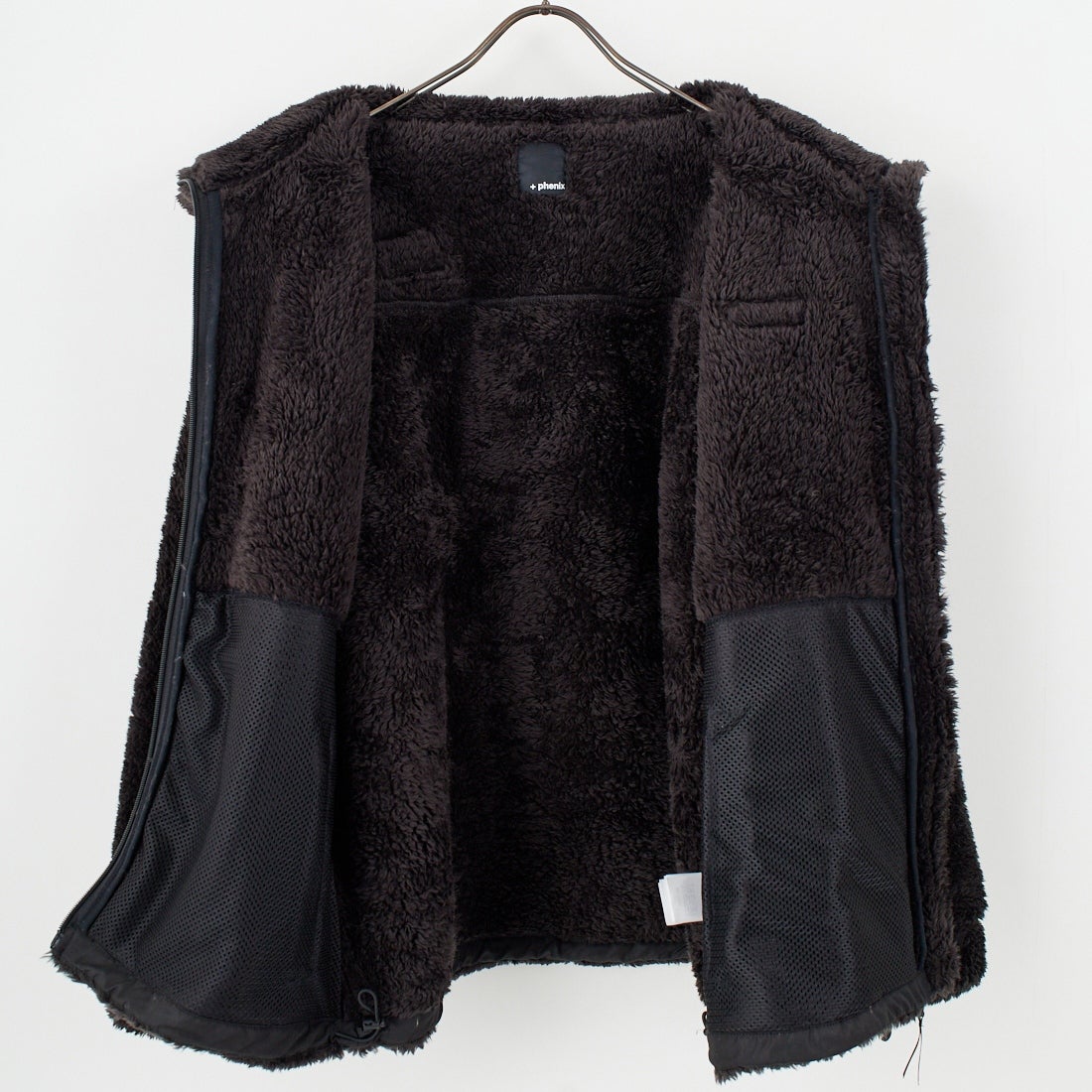 +phenix [プラスフェニックス] ボア フリースジャケット [POO-25083IN-JF] BLACK