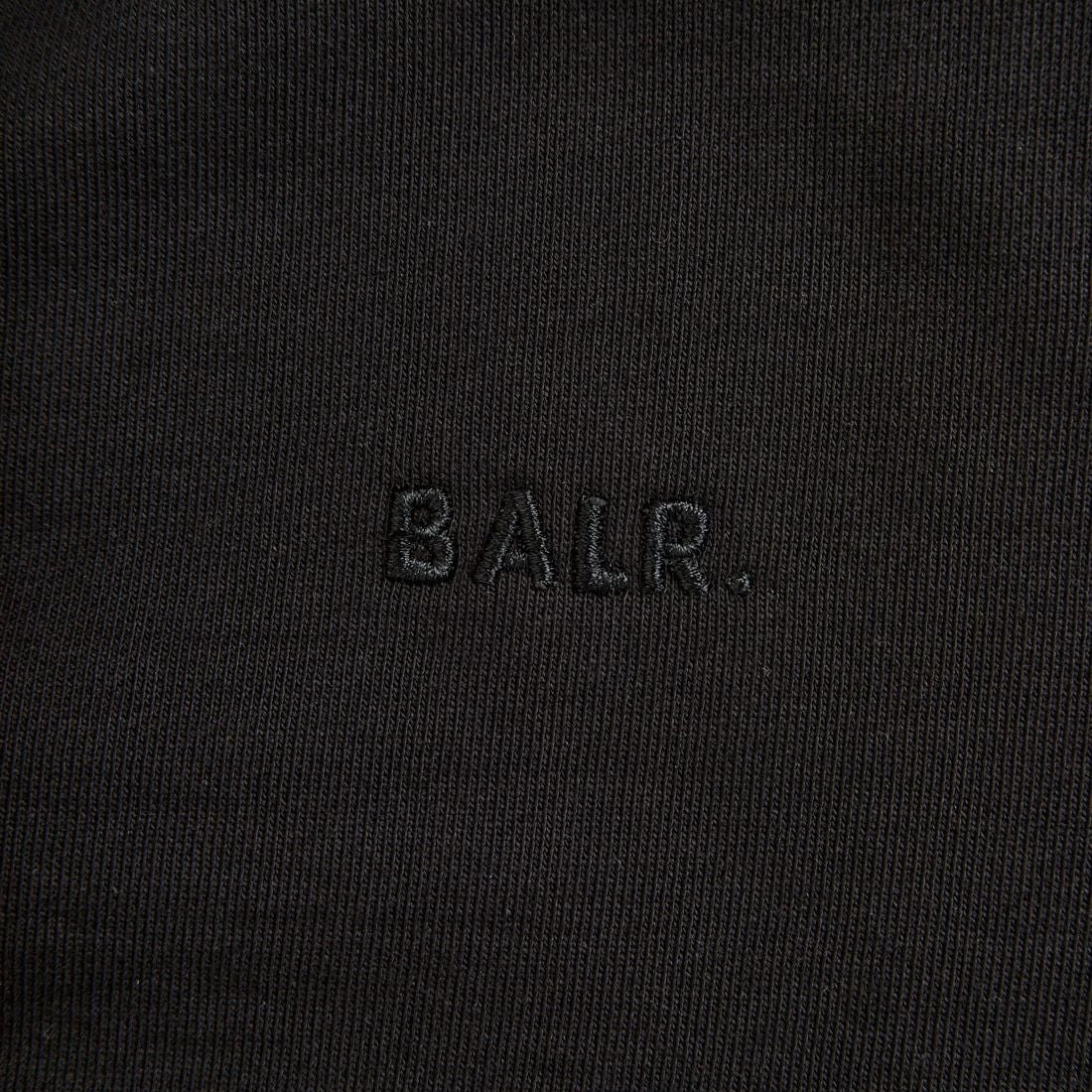 BALR. [ボーラー] ロゴ クルーネック スウェット [B12621089] JET BLACK