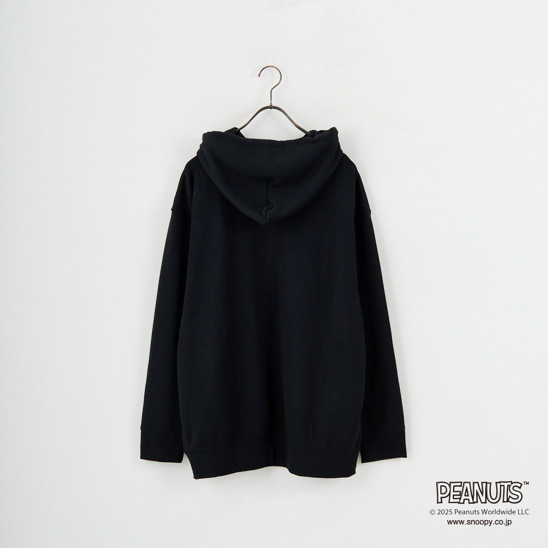 TRIPPY MIKIO ART [トリッピーミキオアート] SNOOPY スプレーアート フーディ [TR-057] BLACK