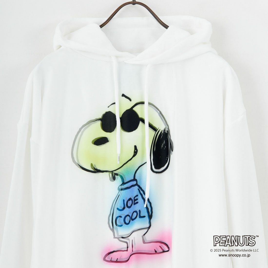 TRIPPY MIKIO ART [トリッピーミキオアート] SNOOPY ジョー・クール フーディ [TR-058] WHITE