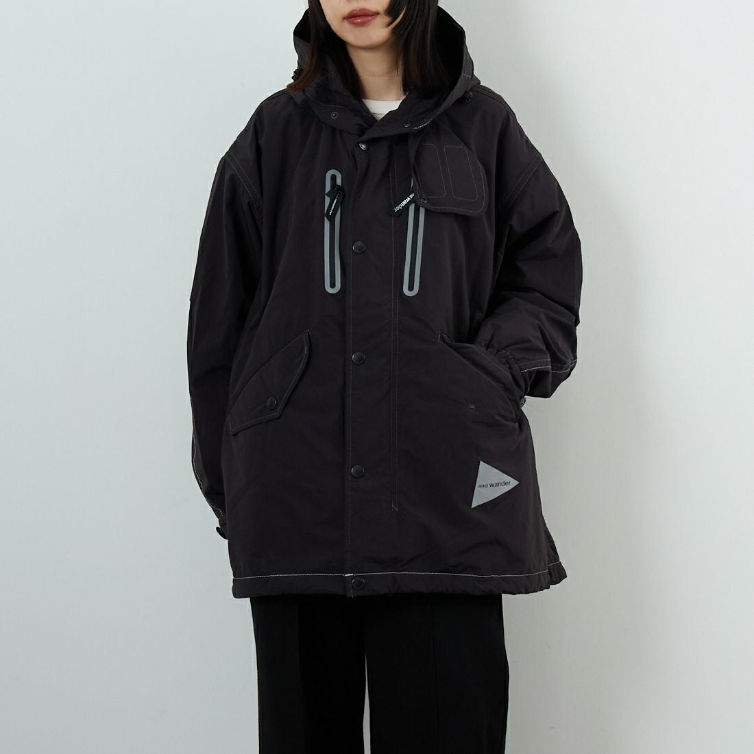 and wander [アンドワンダー] フィッシュテールコート OCTA