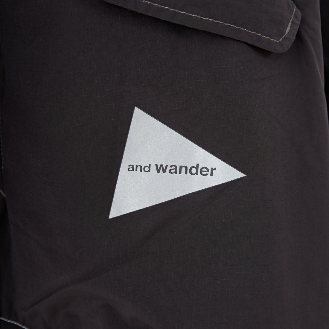 and wander [アンドワンダー] フィッシュテールコート OCTA [5745281051] BLACK