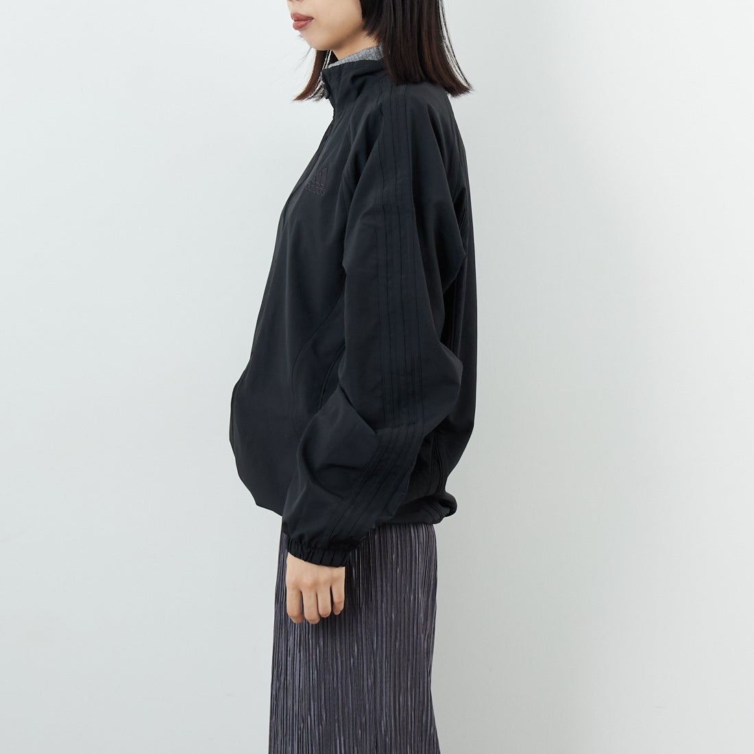 adidas Originals [アディダス オリジナルス] チームガイスト トラックトップ [DVR33] JW5864 &&モデル身長：162cm 着用サイズ：S&&