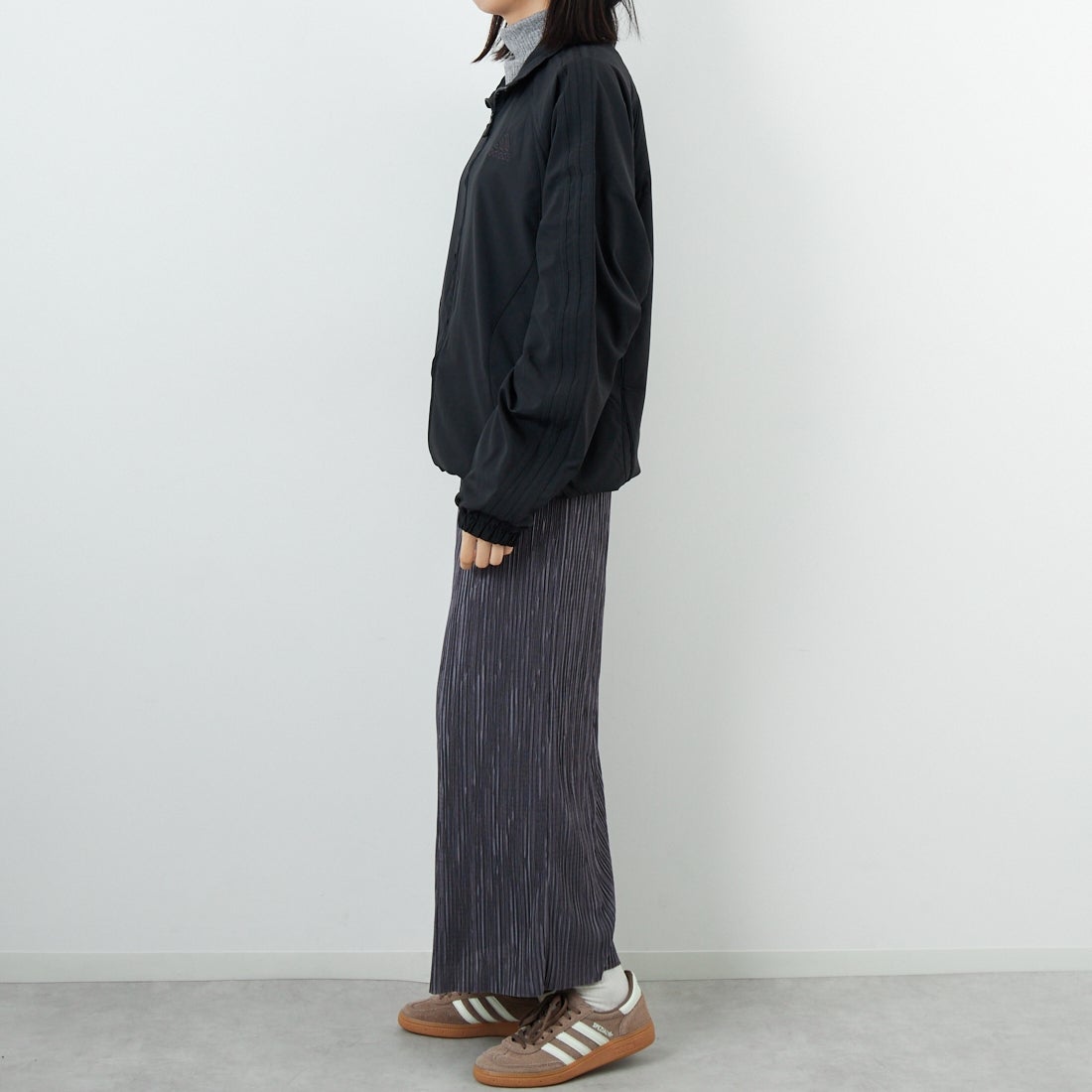 adidas Originals [アディダス オリジナルス] チームガイスト トラックトップ [DVR33] JW5864 &&モデル身長：162cm 着用サイズ：S&&
