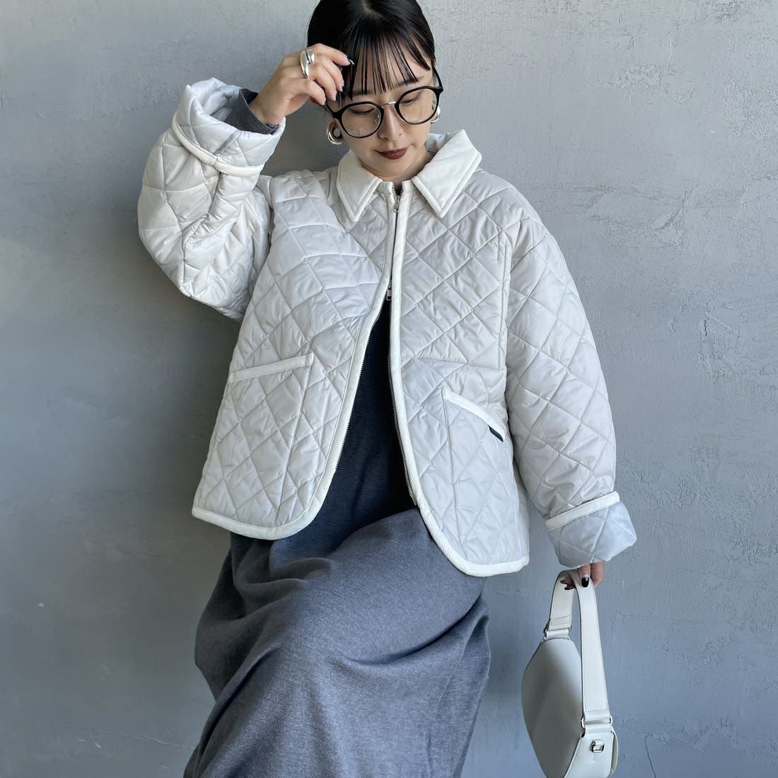 P86 MOONBE&&モデル身長：150cm 着用サイズ：10&&