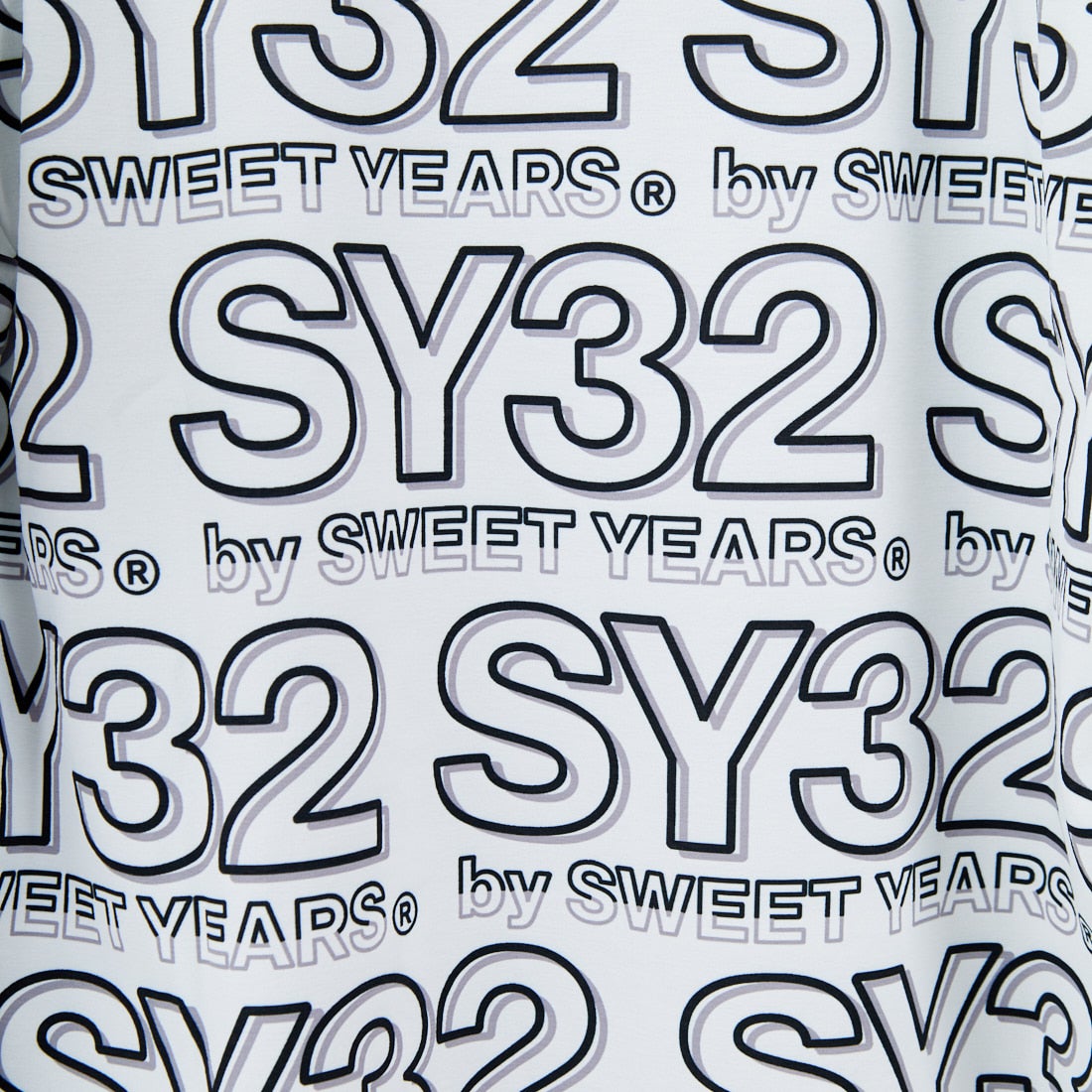 SY32 [エスワイサーティトゥ] ニューグラフィックパターン ロングスリーブTシャツ [15508] LOGO