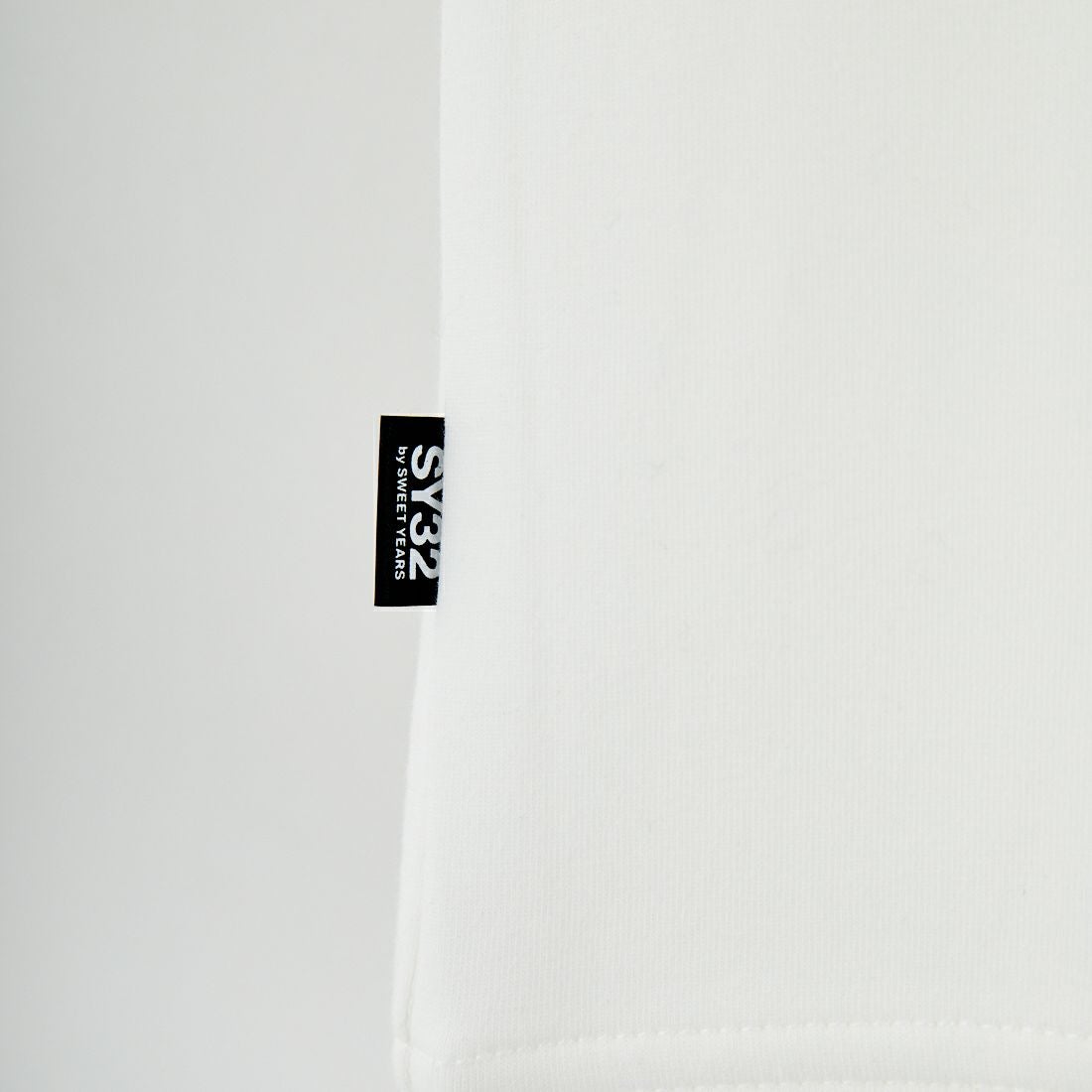 SY32 [エスワイサーティトゥ] ミニロゴ ロングスリーブスウェットTシャツ [15510] WHITE
