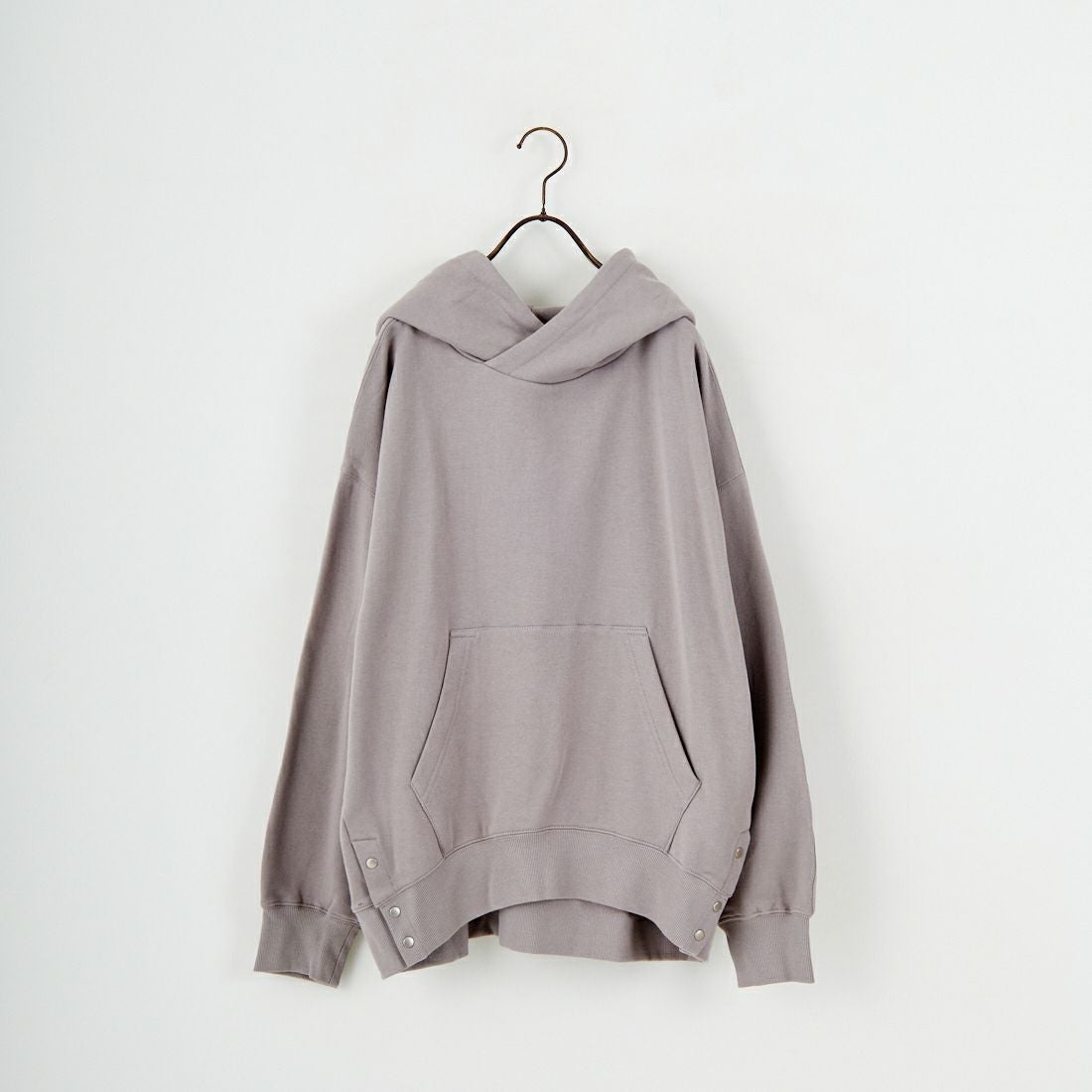 Kelen [ケレン] サイドドット釦フーディ LIG [LKL25FCS2005] GRAY