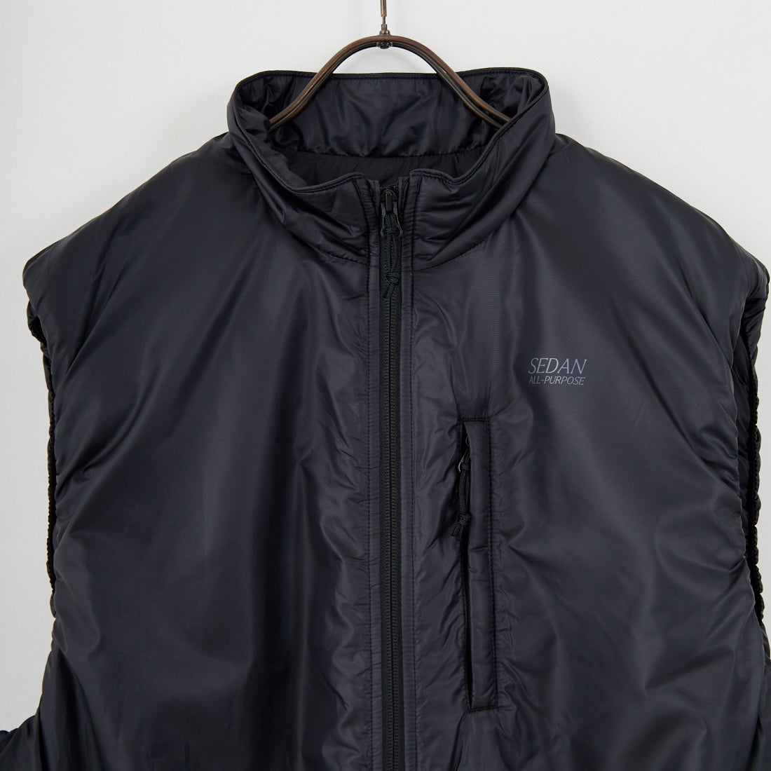 SEDAN ALL-PURPOSE [セダン オールパーパス] パッカブルパフベスト [SD25F-JK01] BLACK