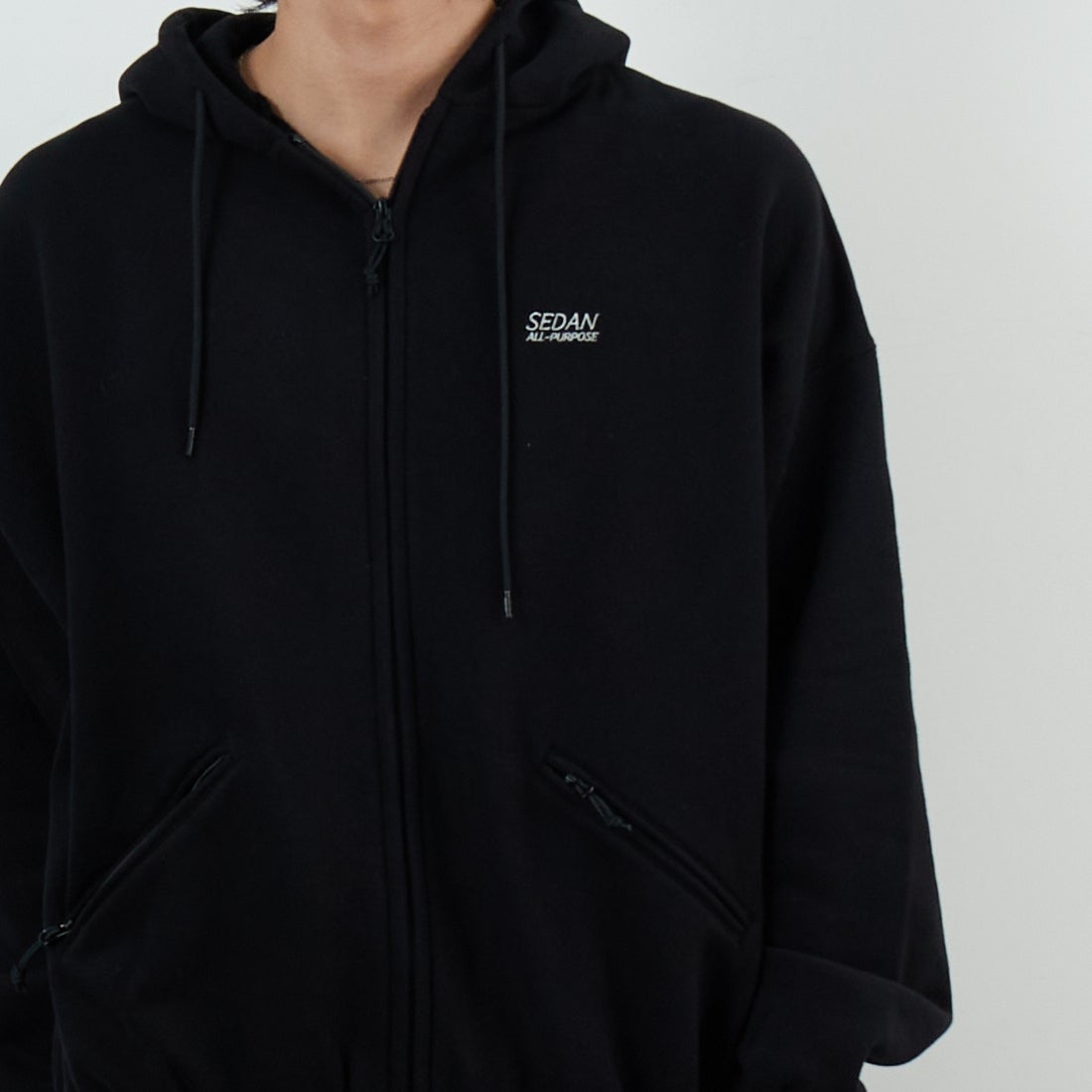 SEDAN ALL-PURPOSE [セダン オールパーパス] OGロゴフルジップフーディ [SD25F-CT06]BLACK
