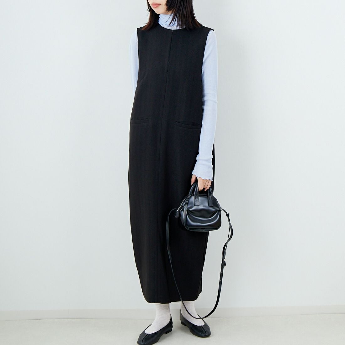 004 ﾌﾞﾗｯｸ&&モデル身長：162cm 着用サイズ：34&&