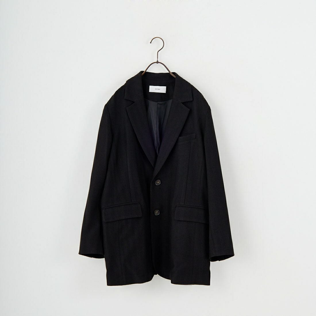 USINE [ユジーヌ] イージーケアウールライクジャケット [21256062] 004 ﾌﾞﾗｯｸ