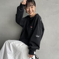 BLACK&&モデル身長：150cm 着用サイズ：S&&