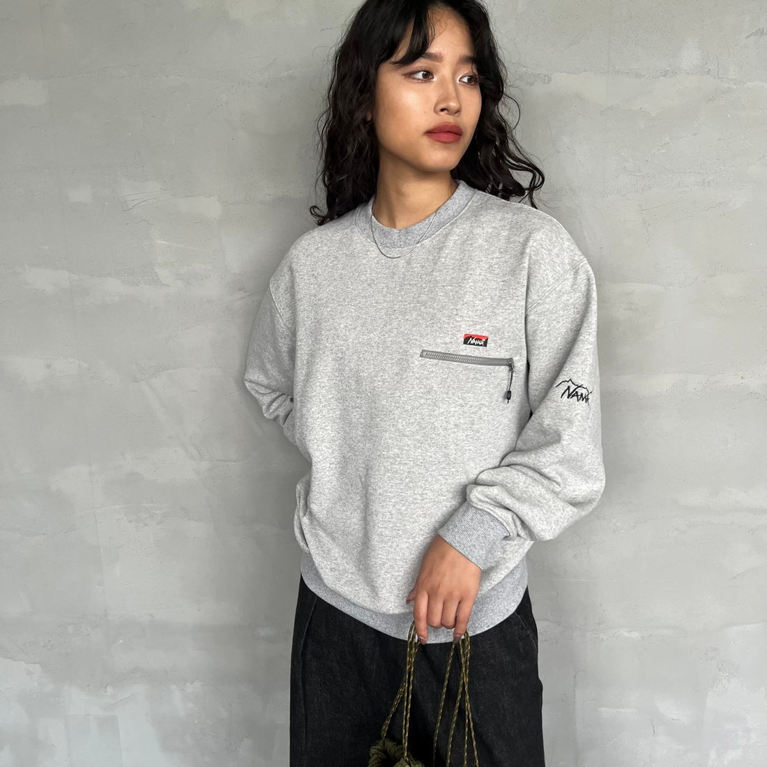 GRAY&&モデル身長：162cm 着用サイズ：S&&