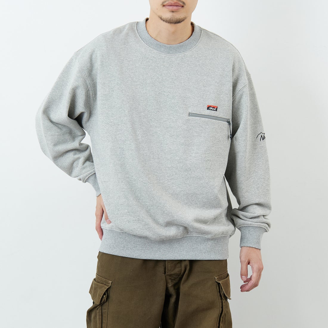 GRAY&&モデル身長：168cm 着用サイズ：M&&