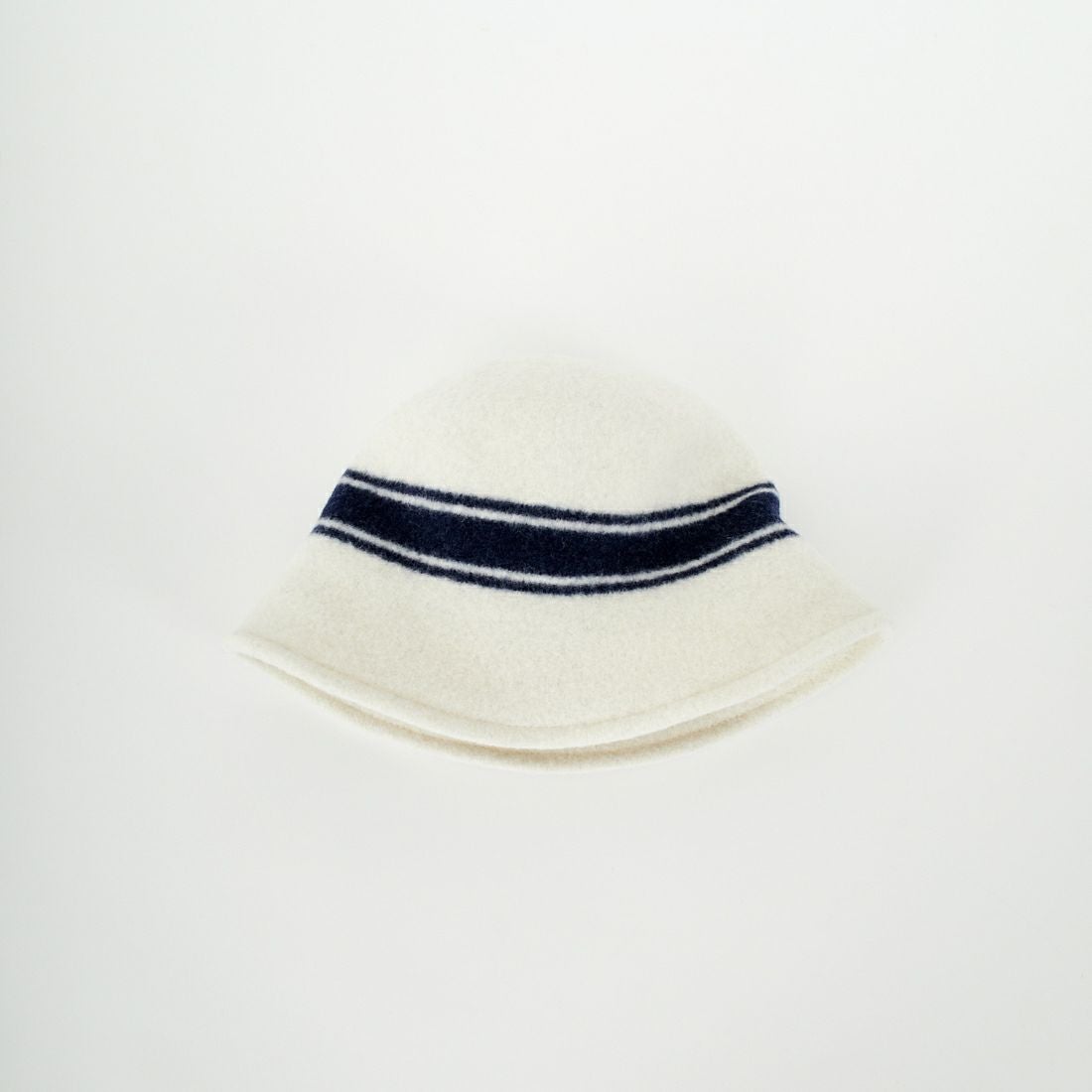 RACAL [ラカル] 縮絨ウールチューリップハット [RL-25-1410] OFF WHITE