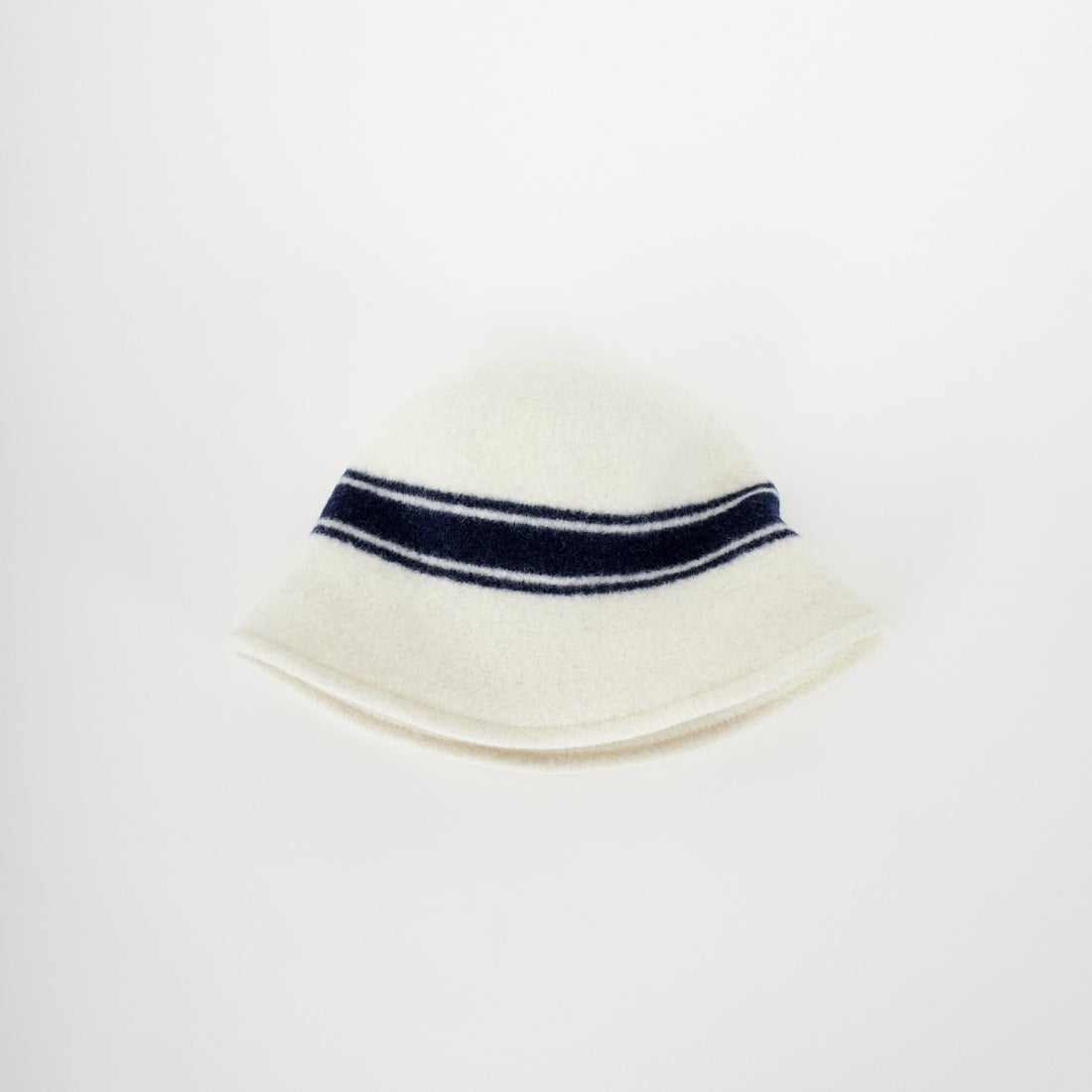 RACAL [ラカル] 縮絨ウールチューリップハット [RL-25-1410] OFF WHITE