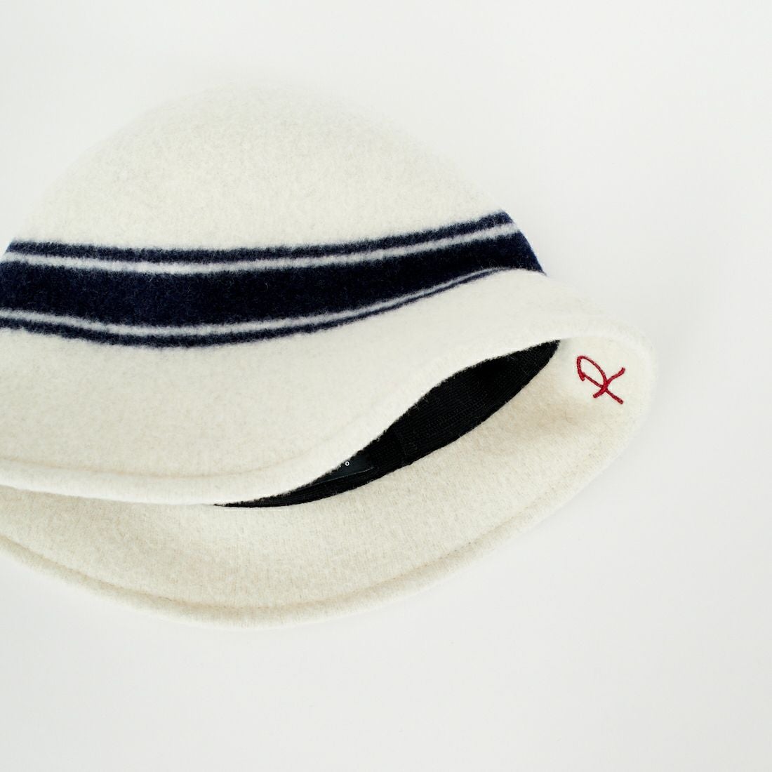 RACAL [ラカル] 縮絨ウールチューリップハット [RL-25-1410] OFF WHITE