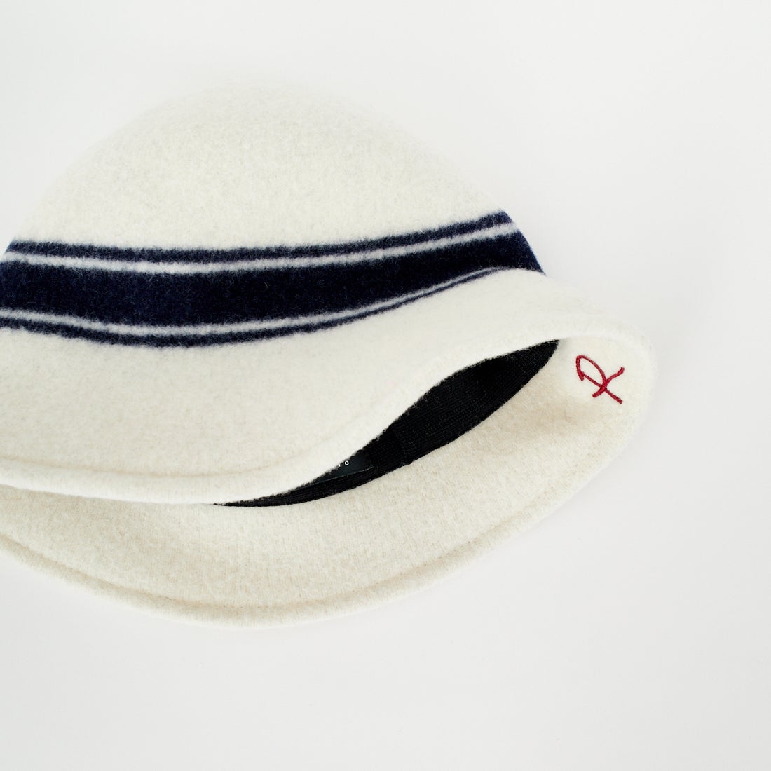 RACAL [ラカル] 縮絨ウールチューリップハット [RL-25-1410] OFF WHITE
