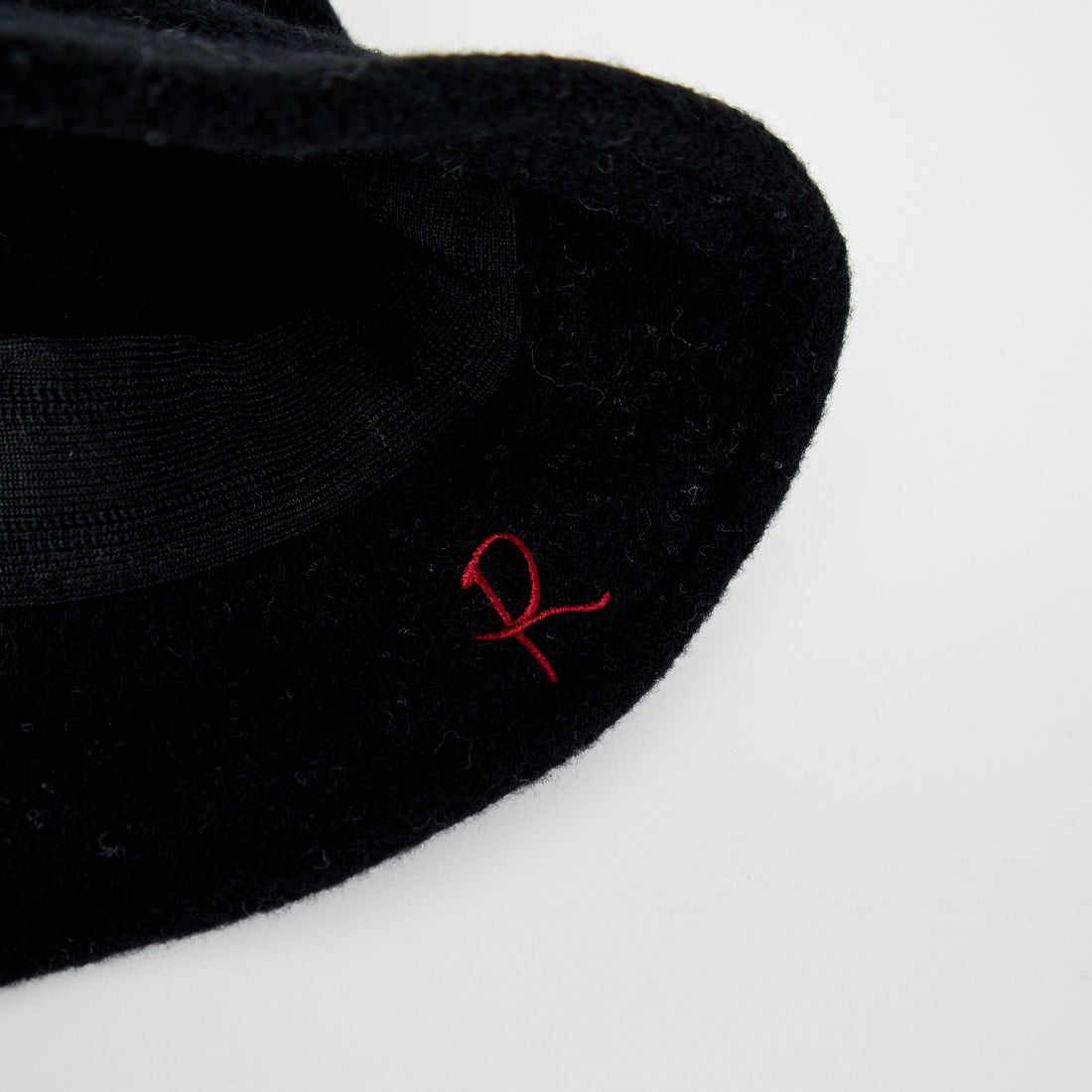 RACAL [ラカル] 縮絨ウールチューリップハット [RL-25-1410] BLACK