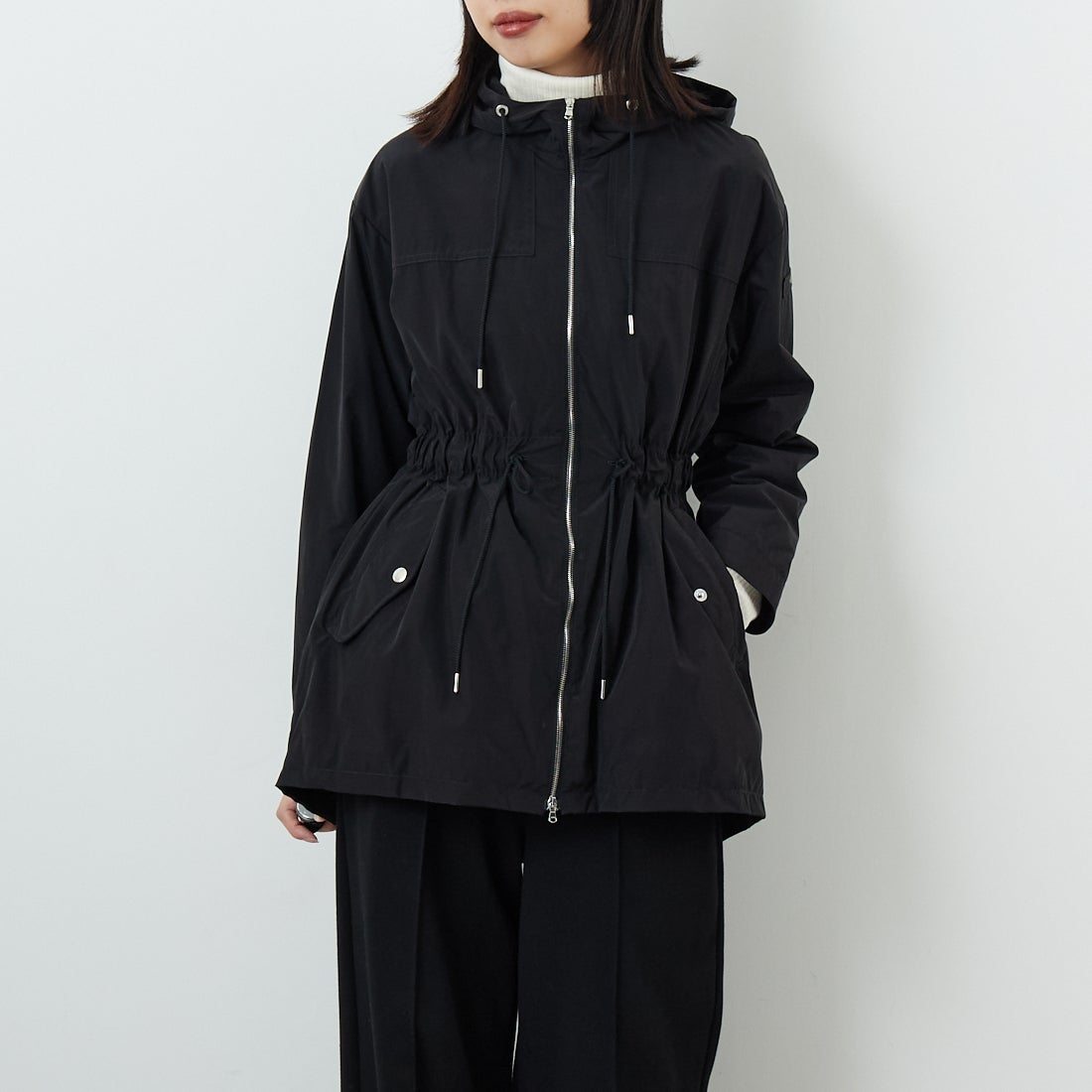 BLACK&&モデル身長：162cm 着用サイズ：2&&