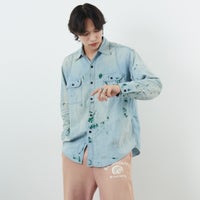 AGED INDIG&&モデル身長：179cm 着用サイズ：M&&