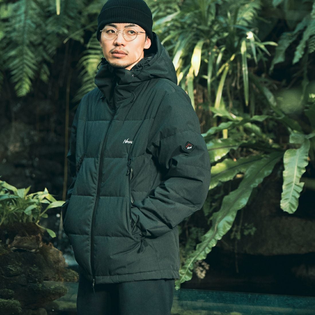 BLACK&&モデル身長：168cm 着用サイズ：L&&