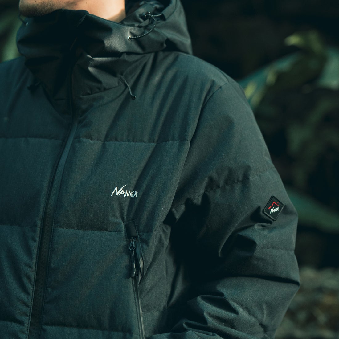 JEANSFACTORY × NANGA [ジーンズファクトリー × ナンガ] 別注 HINOC 難燃タフタダウンジャケット [JMP-254-031-JF] BLACK