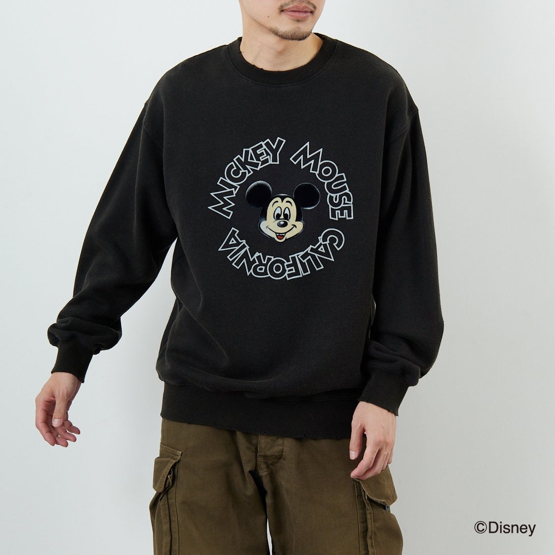 MICKEY&&モデル身長：168cm 着用サイズ：M&&