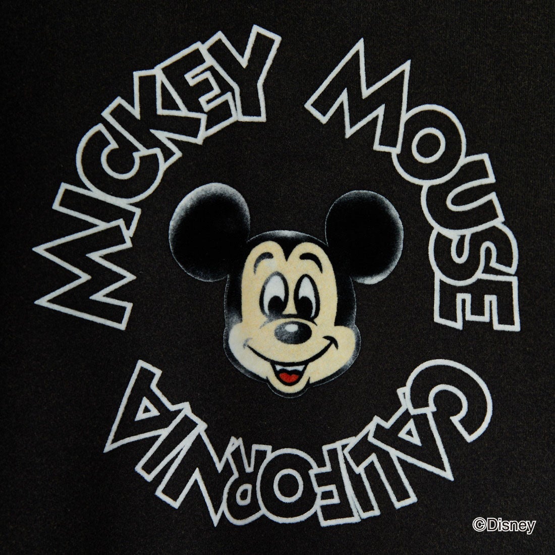 Jeans Factory Clothes [ジーンズファクトリークローズ] キャラダメージスウェット / MICKEY MOUSE [JFC-254-095] MICKEY