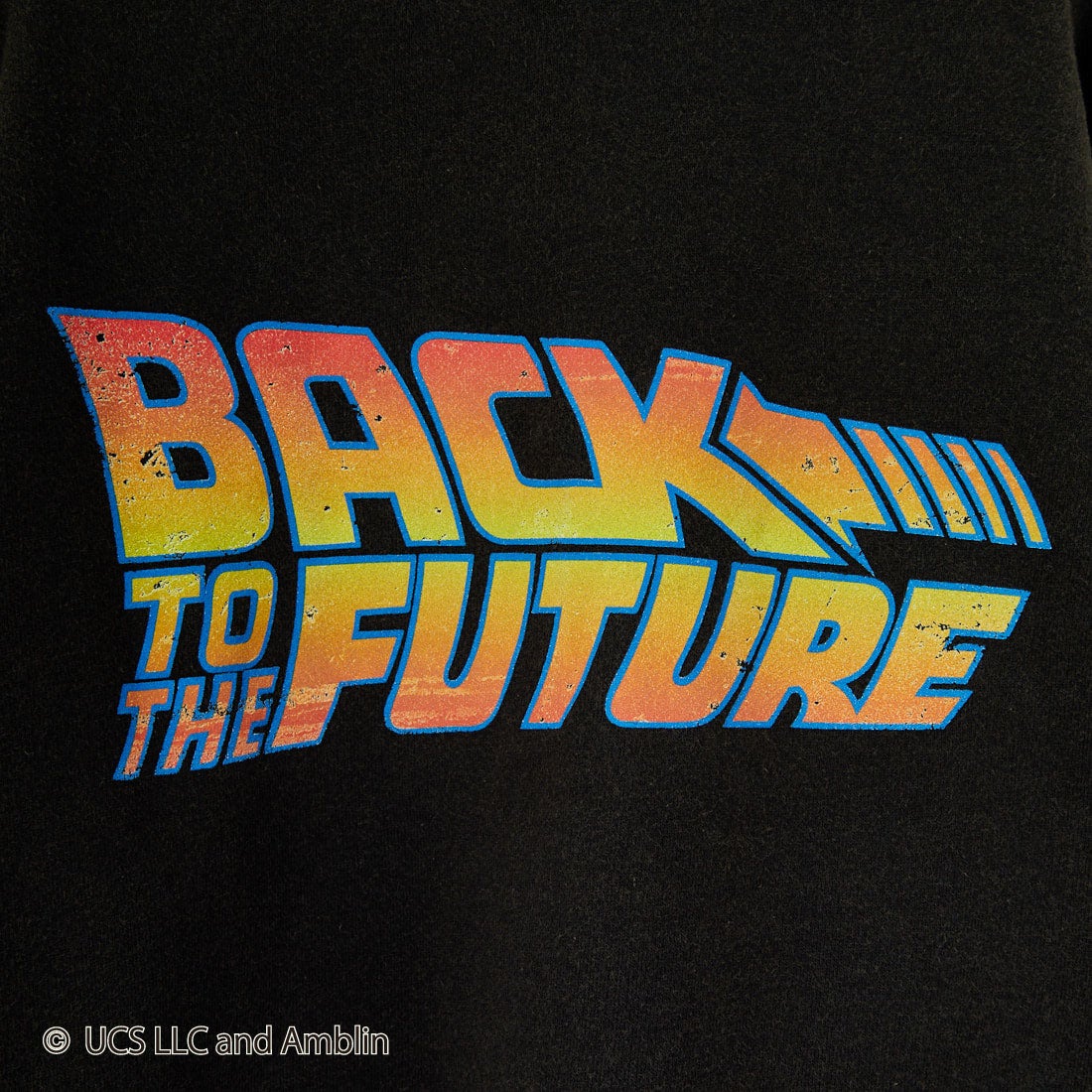 Jeans Factory Clothes [ジーンズファクトリークローズ] ムービーダメージスウェット / BACK TO THE FUTURE [JFC-254-092] BTTF