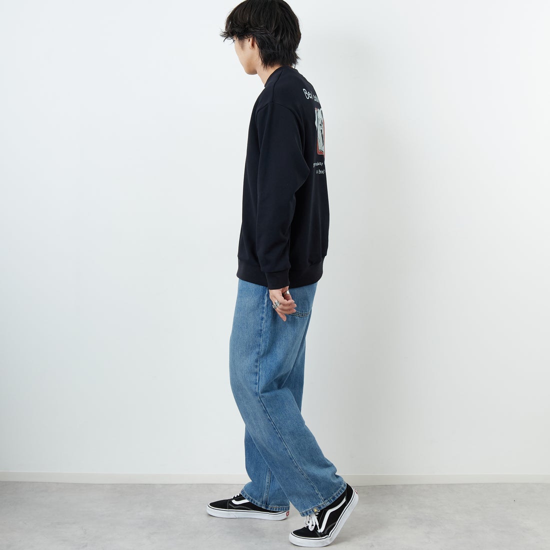 Ben Lenovitz [ベン レノビッツ] 別注 ドッグバックプリントスウェット [BL25F-001IN-JF] OATMEAL