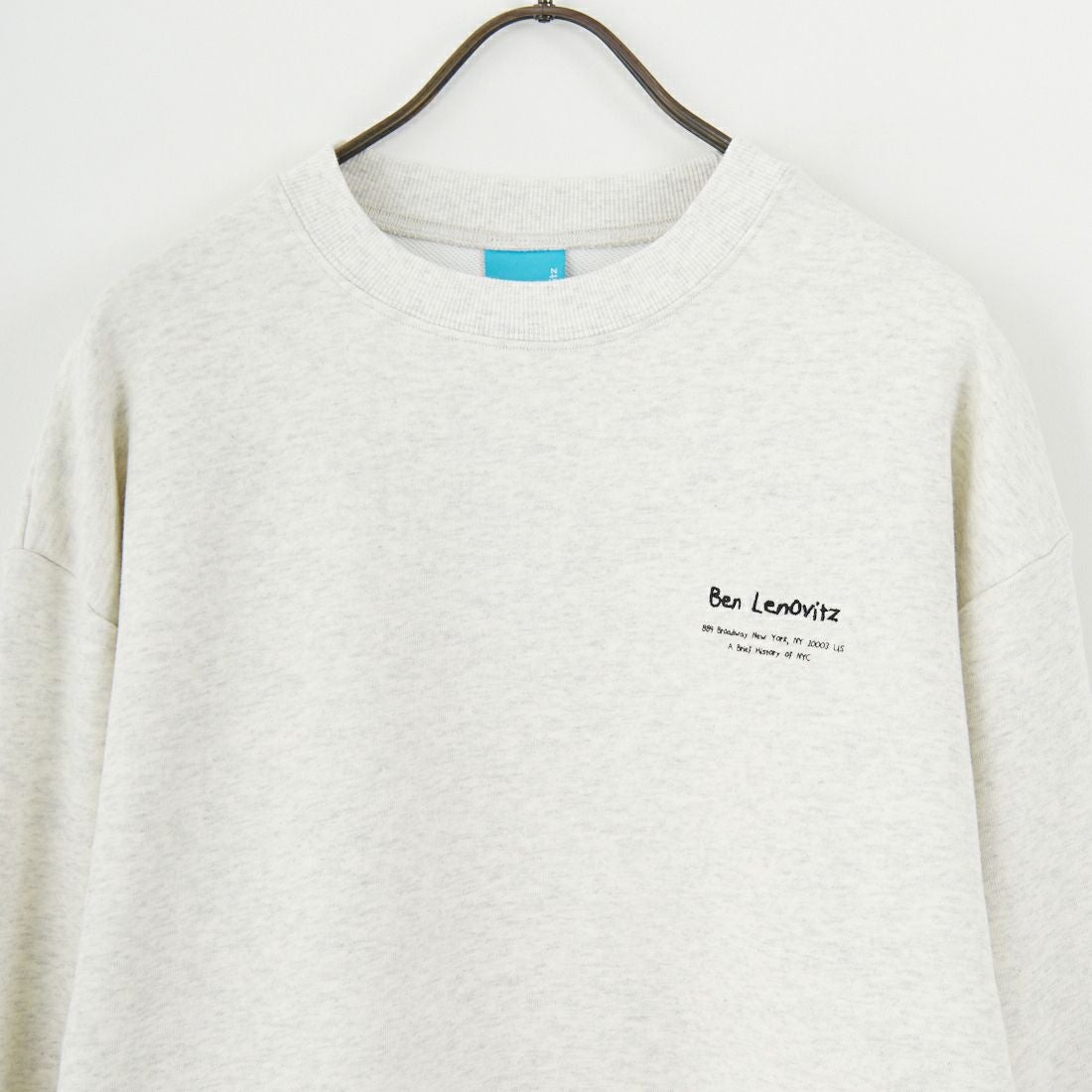 Ben Lenovitz [ベン レノビッツ] 別注 ドッグバックプリントスウェット [BL25F-001IN-JF] OATMEAL