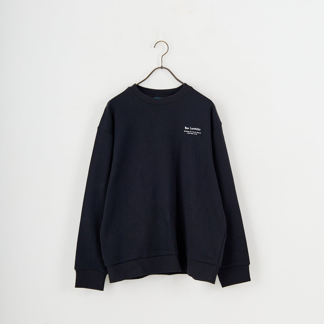 Ben Lenovitz [ベン レノビッツ] 別注 ドッグバックプリントスウェット [BL25F-002IN-JF] BLACK
