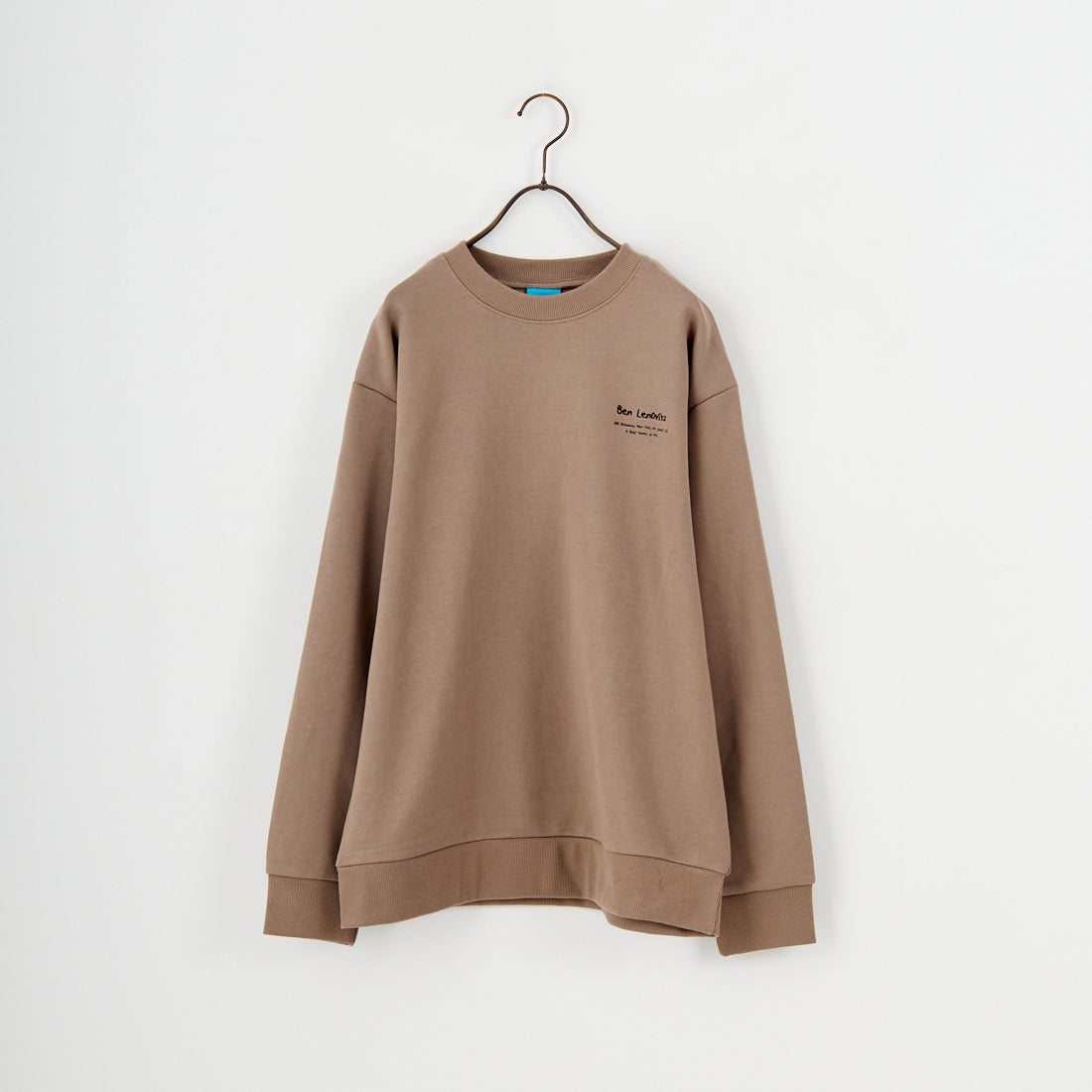 Ben Lenovitz [ベン レノビッツ] 別注 ドッグバックプリントスウェット [BL25F-003IN-JF] BEIGE