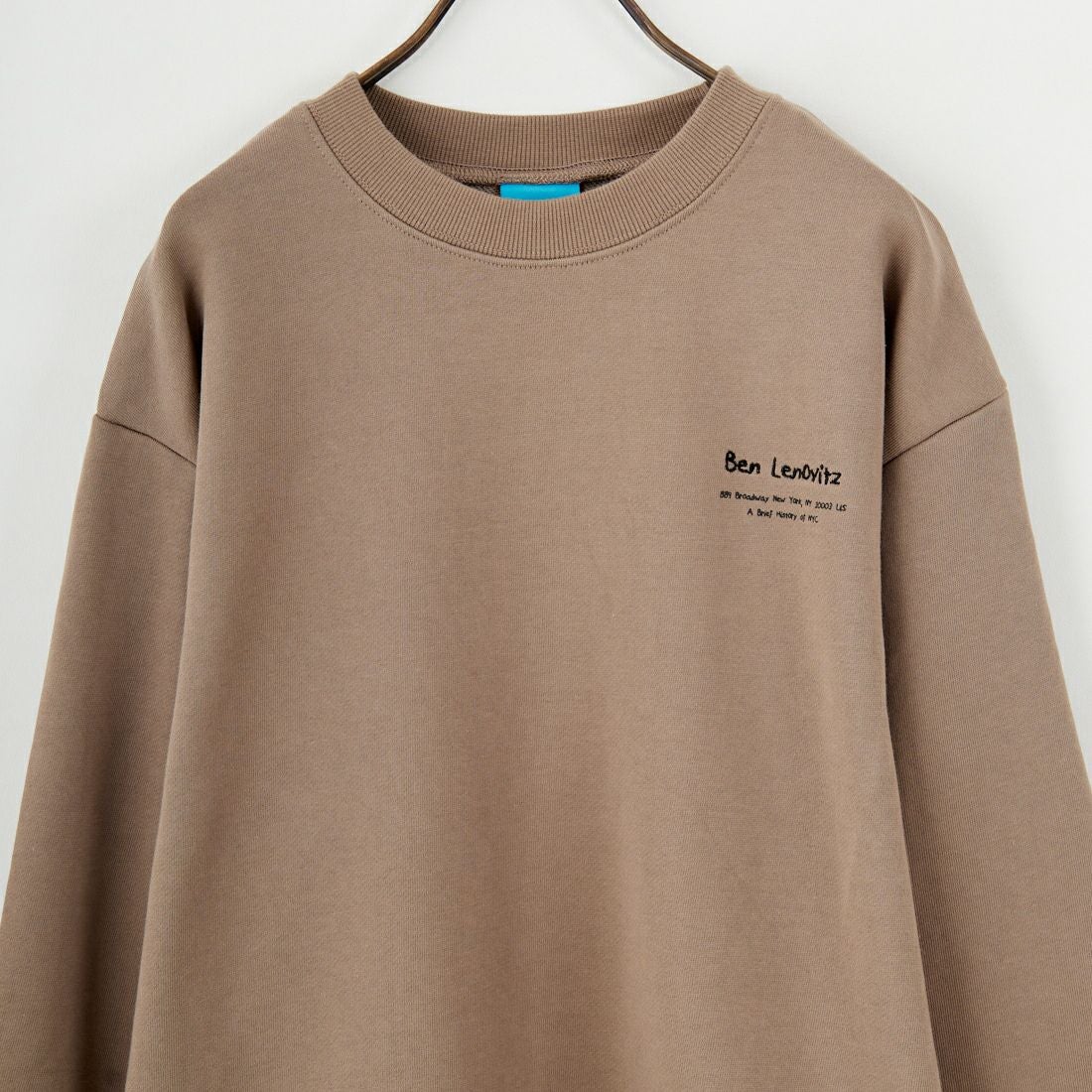 Ben Lenovitz [ベン レノビッツ] 別注 ドッグバックプリントスウェット [BL25F-003IN-JF] BEIGE
