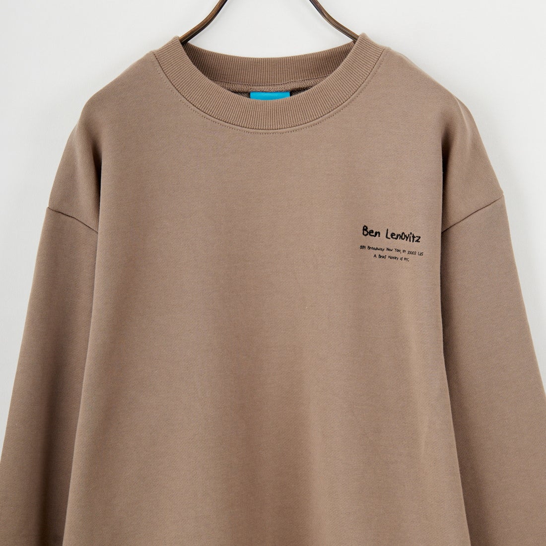 Ben Lenovitz [ベン レノビッツ] 別注 ドッグバックプリントスウェット [BL25F-003IN-JF] BEIGE
