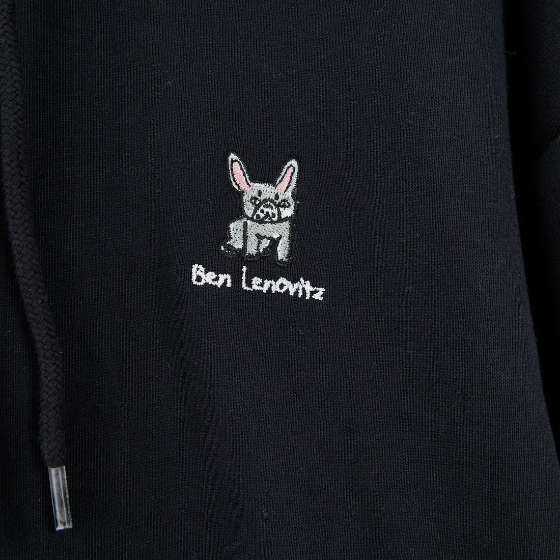 Ben Lenovitz [ベン レノビッツ] 別注 ドッグバックプリントスウェットパーカー [BL25F-004IN-JF] BLACK