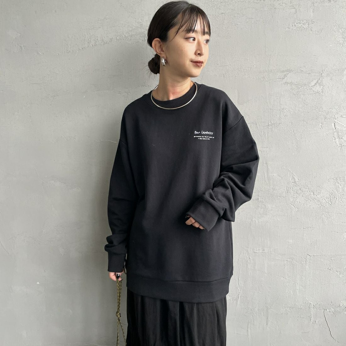 Ben Lenovitz [ベン レノビッツ] 別注 ドッグバックプリントスウェット