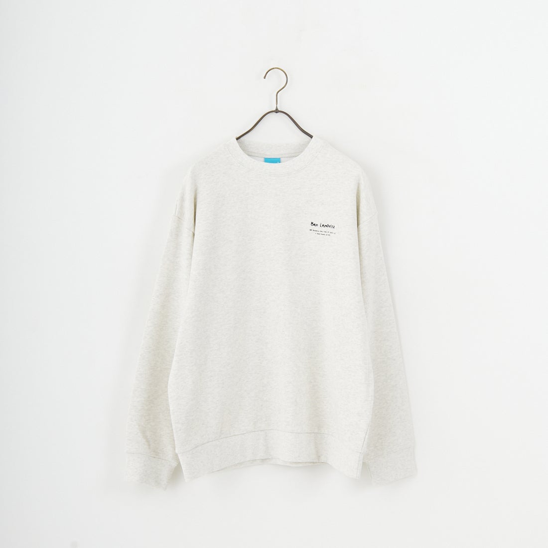 Ben Lenovitz [ベン レノビッツ] 別注 ドッグバックプリントスウェット [BL25F-001IN-JF] OATMEAL