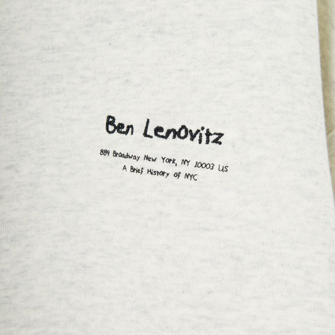 Ben Lenovitz [ベン レノビッツ] 別注 ドッグバックプリントスウェット [BL25F-001IN-JF] OATMEAL