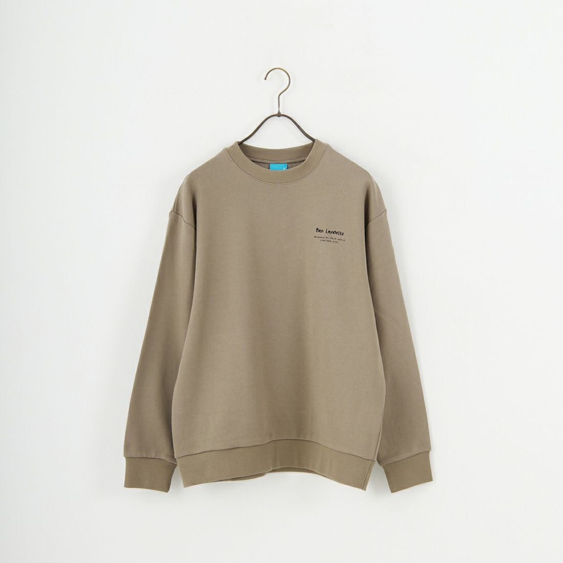 Ben Lenovitz [ベン レノビッツ] 別注 ドッグバックプリントスウェット [BL25F-002IN-JF] BEIGE