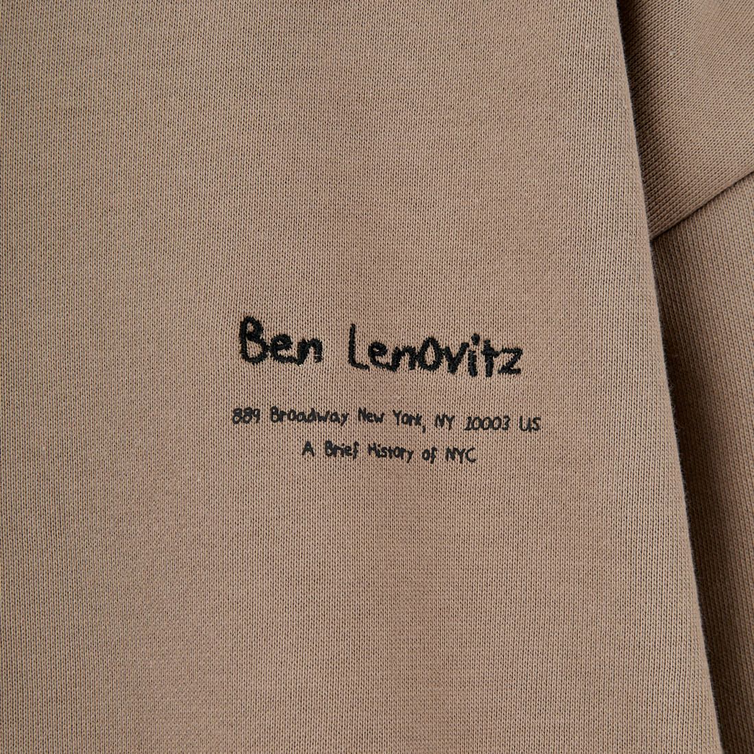 Ben Lenovitz [ベン レノビッツ] 別注 ドッグバックプリントスウェット [BL25F-003IN-JF] BEIGE