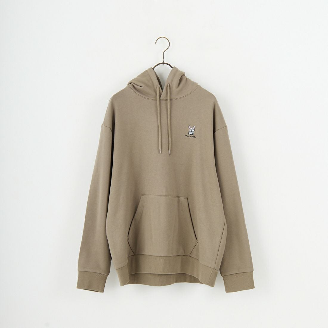 Ben Lenovitz [ベン レノビッツ] 別注 ドッグバックプリントスウェットパーカー [BL25F-004IN-JF] BEIGE