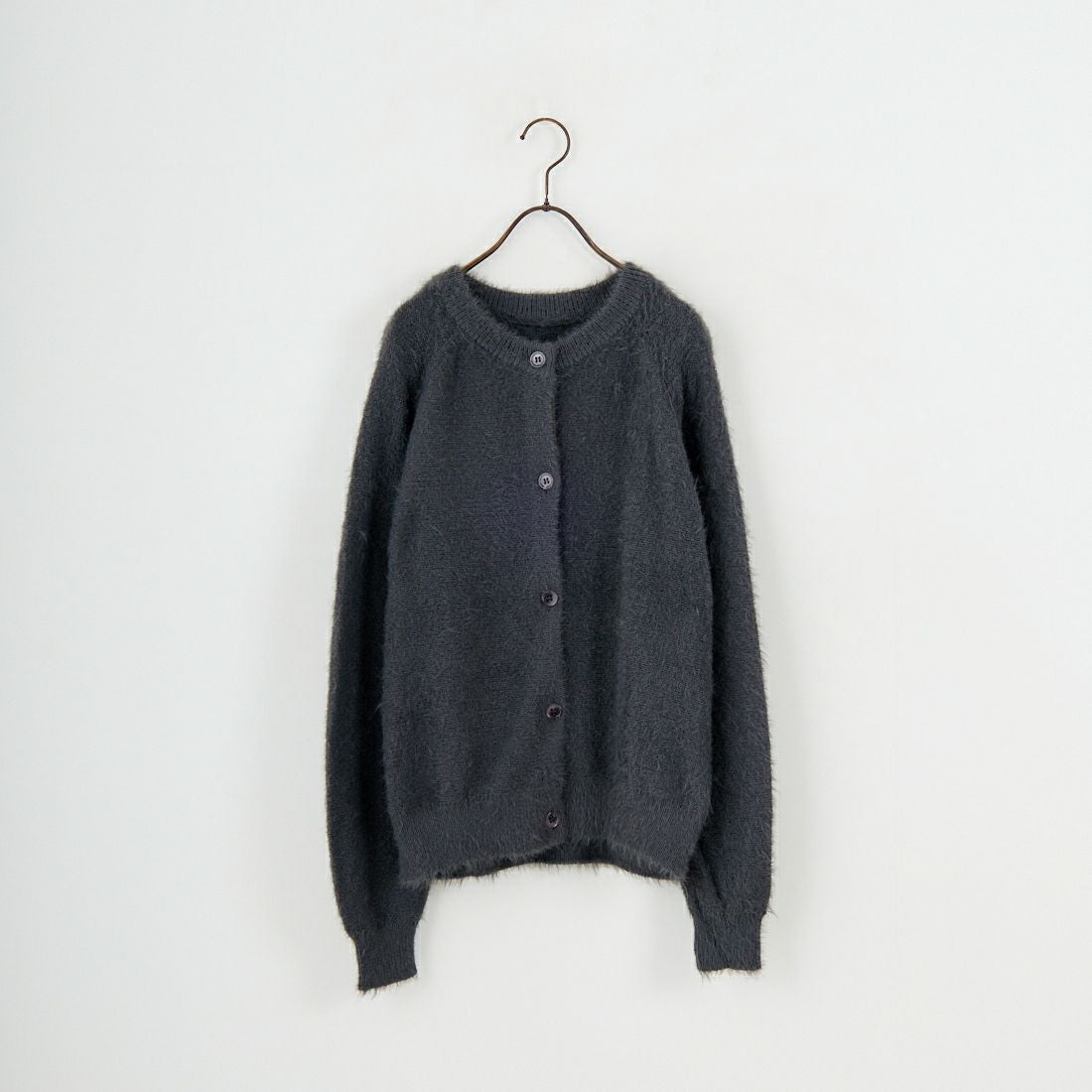 Jf Ready Made [ジェイエフレディメイド] フェザーヤーン2WAYカーディガン [3107206] 802 ﾁｬｺｰﾙ